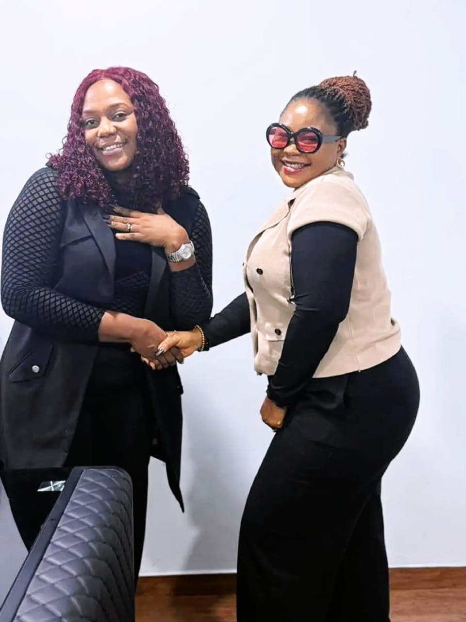 RealCommy Properties team member closing a deal with a client
