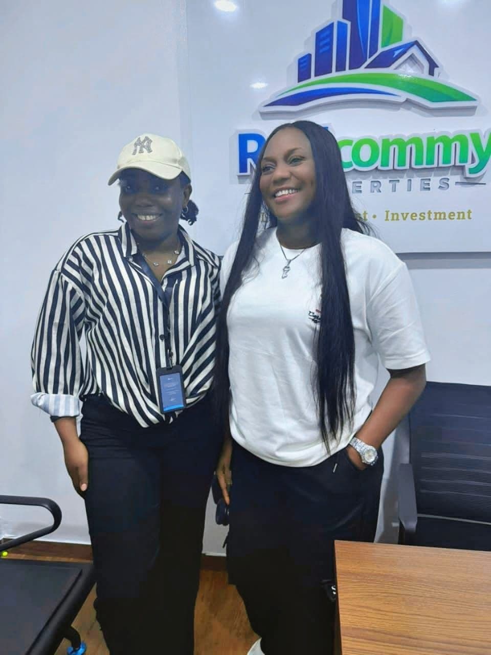 RealCommy Properties team at the Port Harcourt office